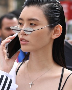 pocmodels:Ming Xi at Paris Fashion Week SS