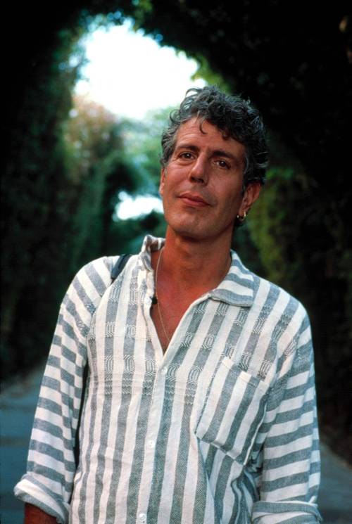 petersonreviews:Anthony Bourdain photographed by Henny Garfunkel 