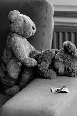 illicitproblems:  :O Naughty stuffies   Little girls do such naughty things when they’re left alone too long&hellip;