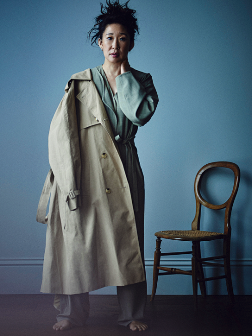 deanorus - SANDRA OH by Boo George for Net-a-Porter (2019)