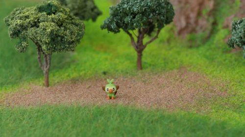 retrogamingblog2:Pokemon Director and Composer Junichi Masuda shows off a huge diorama of the wild a