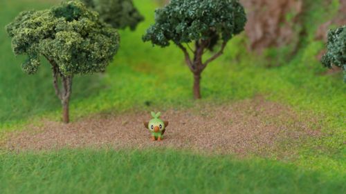 retrogamingblog2: Pokemon Director and Composer Junichi Masuda shows off a huge diorama of the wild 