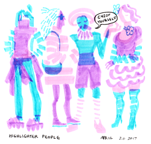 thisisalsoyou:highlighter people