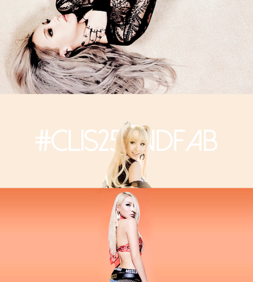 shiningqueens: Happy birthday, Lee Chaerin! #CLis25andFAB