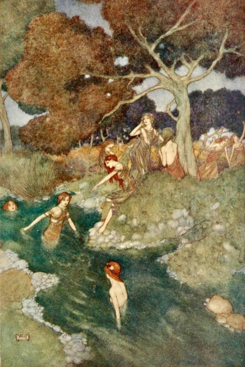 “You Nymphs, call’d Naiads, of the windring brooks, leave your crisp channels”, fr