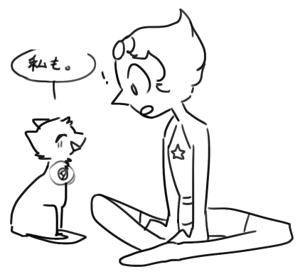 kilifish:  i have a japanese test tomorrow n im vry anxious about it so i drew pearl