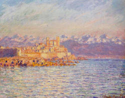 claudemonet-art:  The Bay of Antibes, 1888 Claude Monet