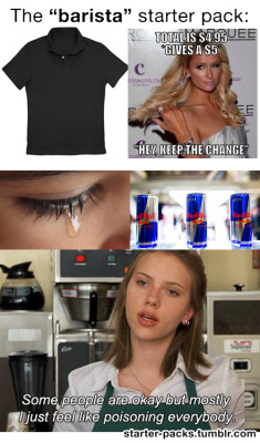 starter-packs:  The “barista” starter pack