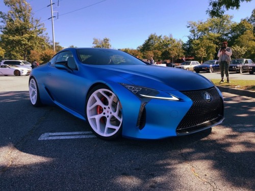 The Lexus Southern LC 500 on Vossen Forged CG-205t Wheels!