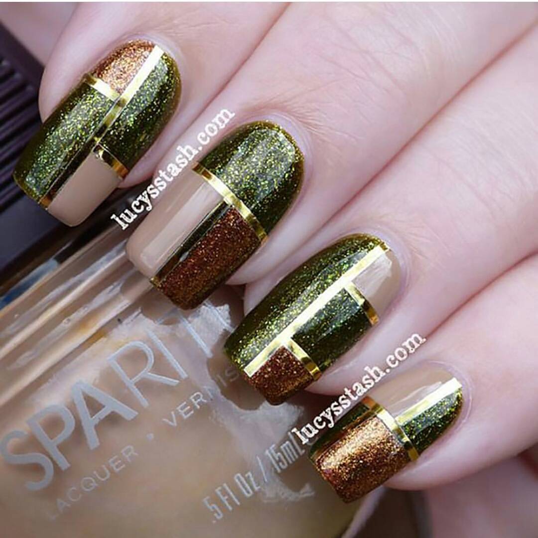 New Italian Style Nail Art Gold Foil Kit, Including 12pcs Gold & Silver  Foil Pieces For Diy Art Craft | SHEIN