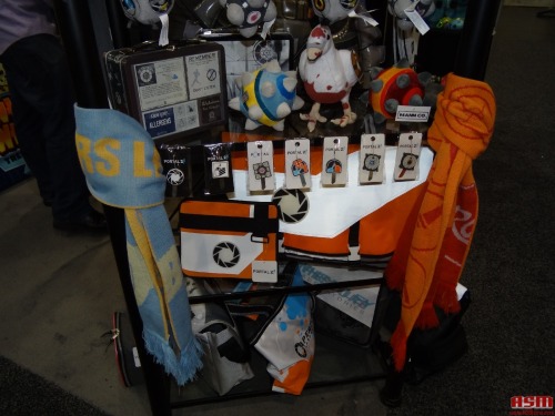 Here are some pictures of Valve merchandise from Crowded Coop&rsquo;s booth at Toy Fair 2013!  See a