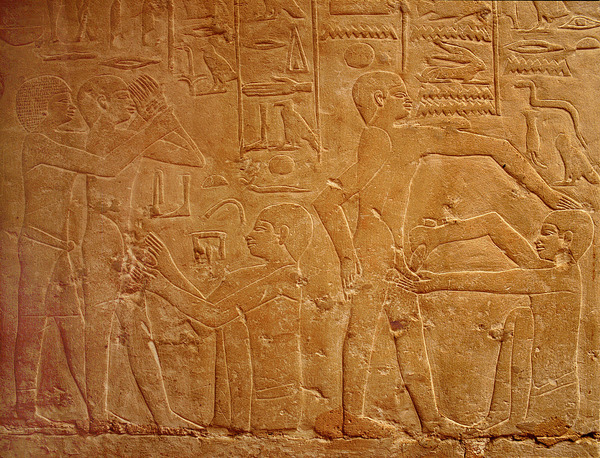 History Fan — Grandegyptianmuseum Circumcision Scene From The