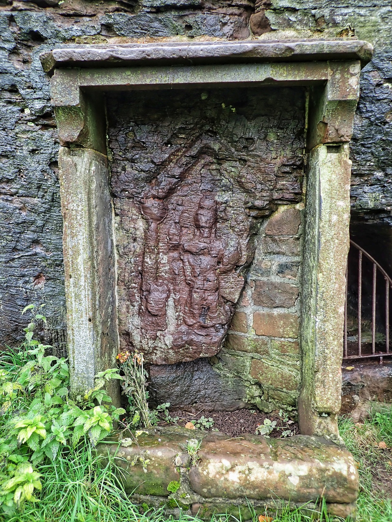 thesilicontribesman:Roman Shrine to Minerva, Handbridge, Chester, 17.11.19.