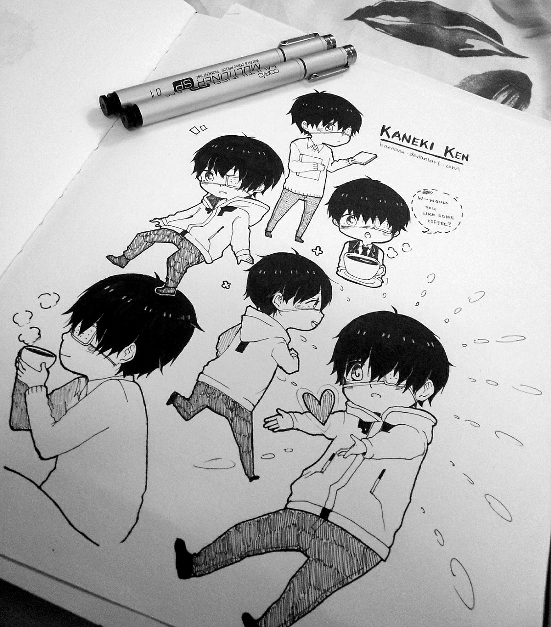 baenana887:  It’s been a while since I updated my tumblr.. sorry I update more