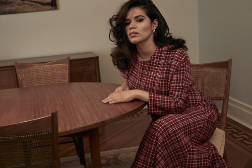 edenliaothewomb:America Ferrera, photographed by Yelena Yemchuk for Porter Edit, Oct 5, 2018.