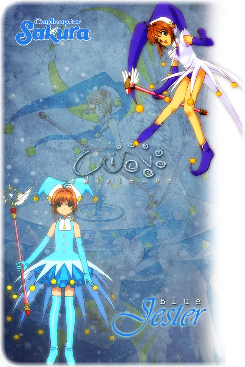 ” ★” *。 Blue Jester 。* 。’.☆ ”~ Card Captor Sakura Clear Card &