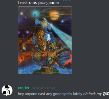 internationalspacehobo:  vendeluxe: hey fucking watch it buddy I’ll trans your