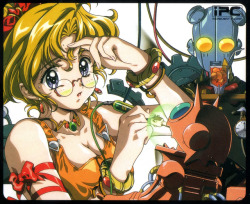 animarchive:    Princess Quest for Sega Saturn - character design by Genshō Sugiyama (official booklet, 1998)   