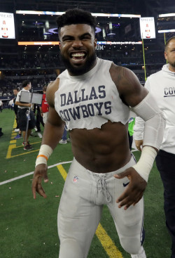 Giantsorcowboys:  Sexier Than Hell!Dak Prescott And Ezekiel Elliott…What A Perfect