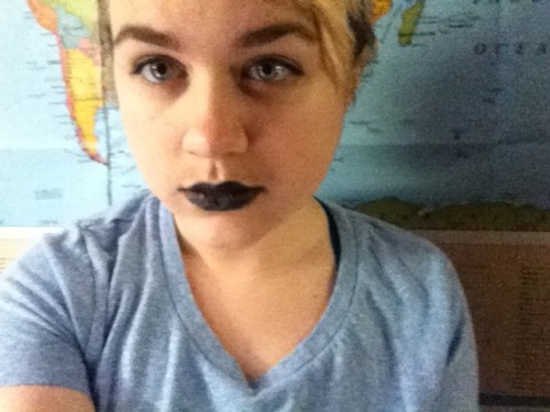 autisticwillgraham:  for someone who claims to never wear makeup, i sure own some pretty obscure lipsticks. 