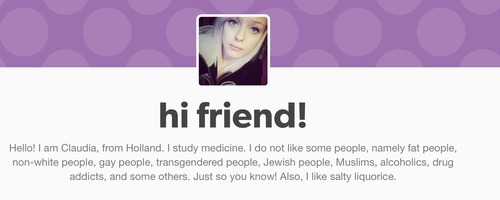 gingersmind:  happychihiro:  gingersmind:  happychihiro:  why do u focus on harassing