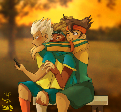 The Silly Collab With @NeppArtist (twitter) !! They Did The Sketch And I Lined And Colored ! 