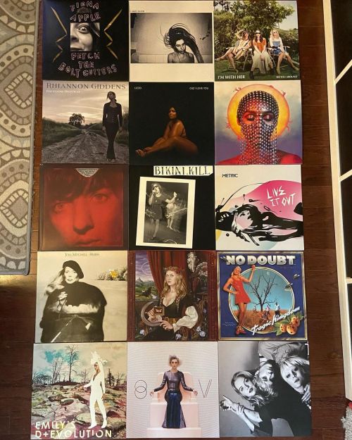 Some of my favorite vinyl women for #internationalwomensday ! Honoring all women, regardless of race