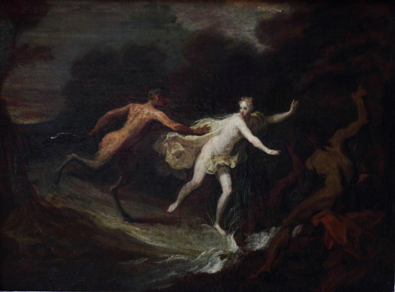 sabbathofthegoat:  Artist unknown - Pan et Syrinx