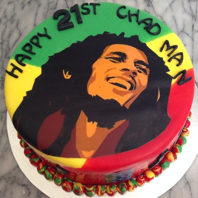 Reggae Birthday Cake - CakeCentral.com