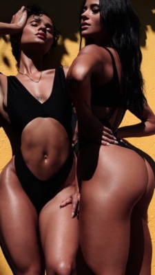 american-hustler:  Tanaya &amp; Katya Henry | edit by American H.