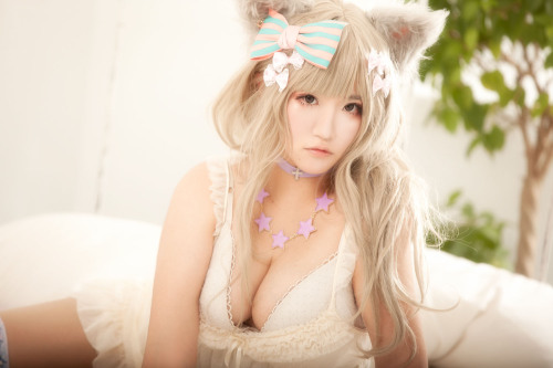 Porn Cosplay Girl Dazai Garo (Cat Girl) 2HELP photos