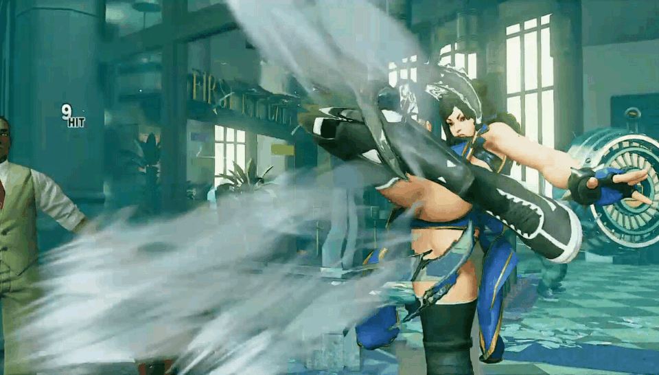 6magianegra6:Chun li’s new dlc and quotes. The last two is her all punch lk and