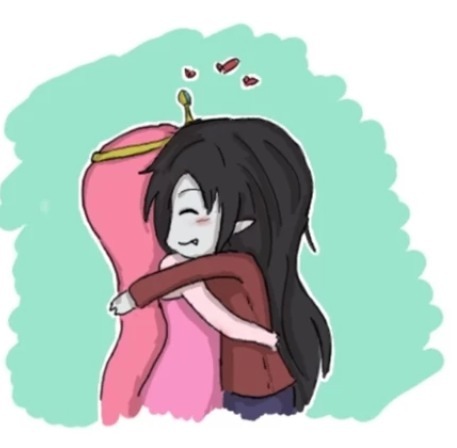 finn-theheroguy:  xanimeheartbreakerx:  Bubbline kissy kissy  by ipodger (( Please