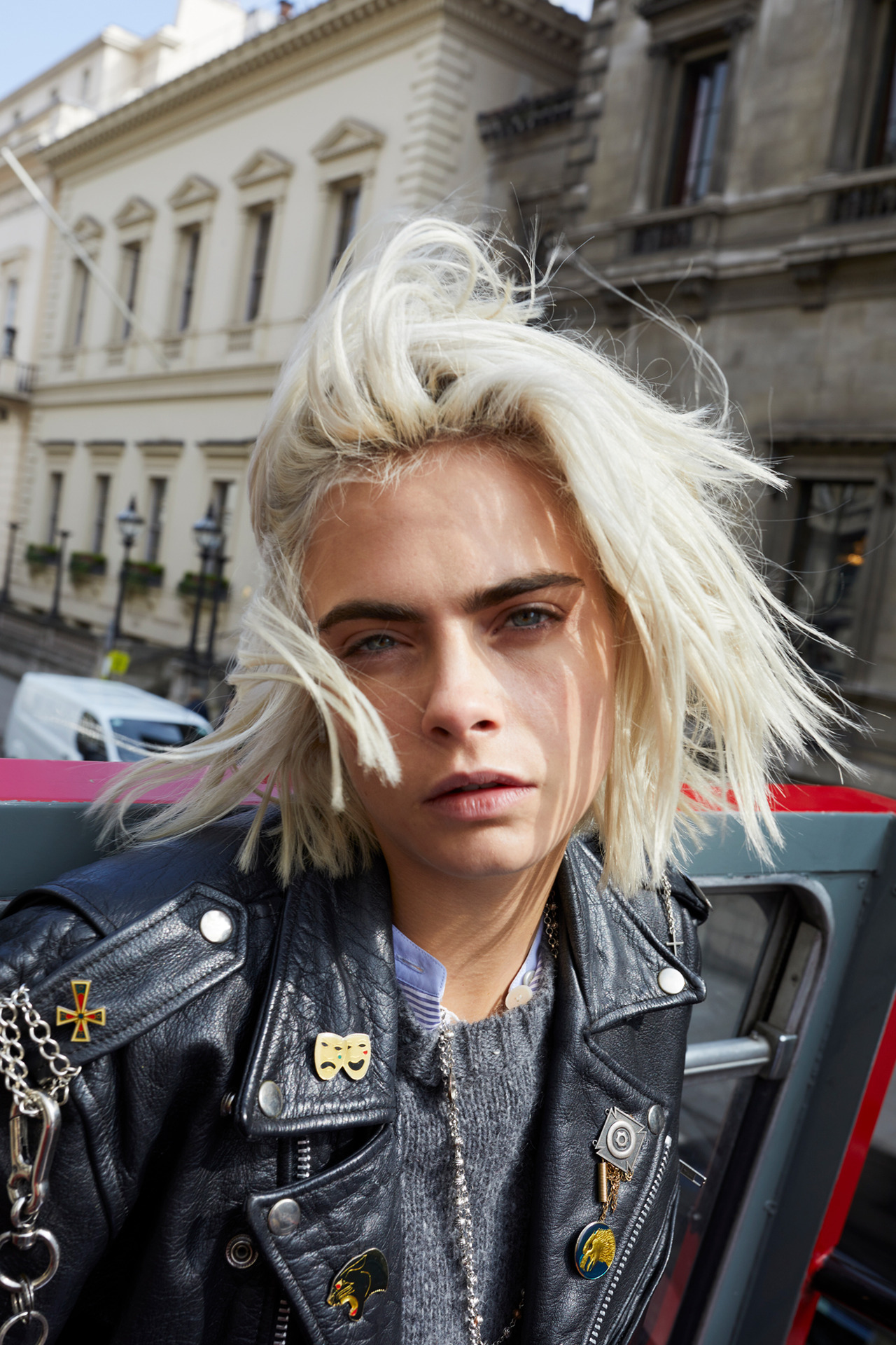 Burberry Beauty — Cara Delevingne photographed by Juergen Teller in...