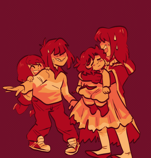 starlightshore: a family can be one child, their ghost child friend, one angsty teen and their great