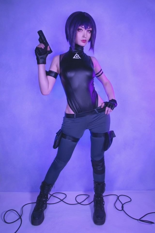 motoko kusanagi by shiroktsne