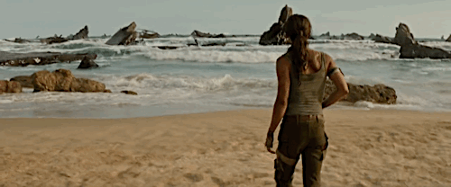 Alicia Vikander in Tomb Raider