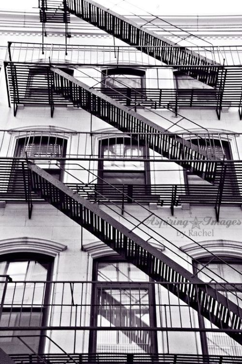 Iconic NYC fire escapes