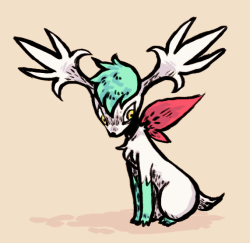 lrpa:i wanna make a shaymin character