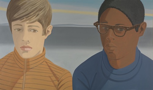 Alex Katz, Vincent and Tony, 1969, Oil on canvas, 182.9 x 307.8 cm (72 x 120 in.), Art Institute of 