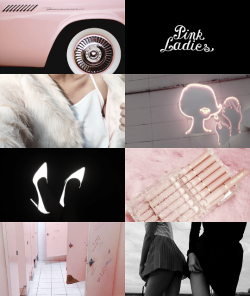 serenity-v:  grease aesthetics - the pink ladies 