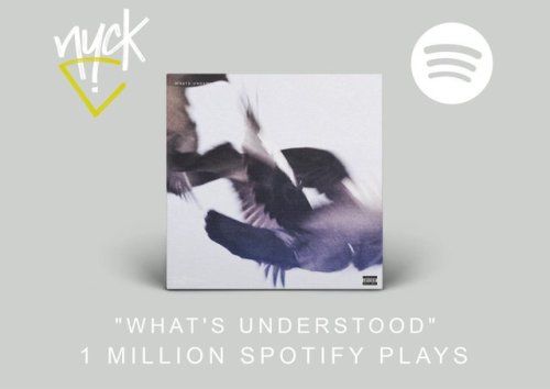 Congrats to Nyck Caution for 1 million plus @spotify streams on “What’s Understood” || Stream it her