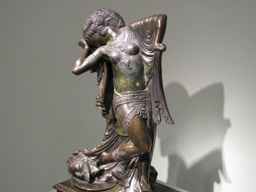 statue-porn:|| Salome, Paul Manship, 1915.Located in the Smithsonian American Art Museum.