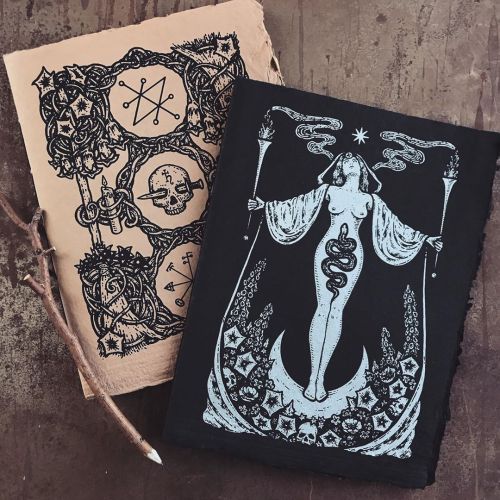 poisonappleprintshop: You guys blew me away with your response to the Studio Sorcery journals, so I 