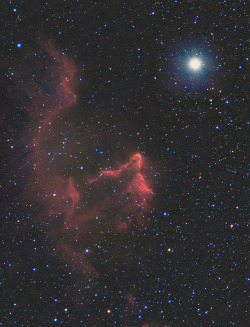 spaceexp:  IC 63 the Ghost of Cassiopeia