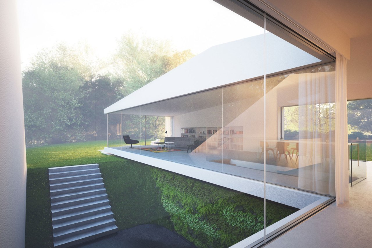nonconcept:  House Hafner, located in southern Germany by Hornung &amp; Jacobi.