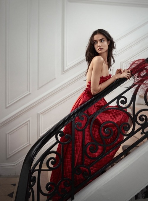 lisa401971:Blanca Padilla in Dior Couture photographed by Alex Bramall for Vanity Fair Spain - June 