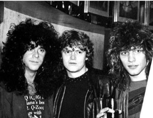 spacefoxy-jen: Eric, Rick Allen and Jon Bon Jovi