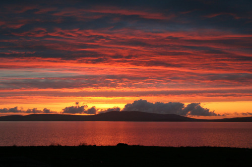 XXX scotland-forever:  Hoy Sunset from Burray photo