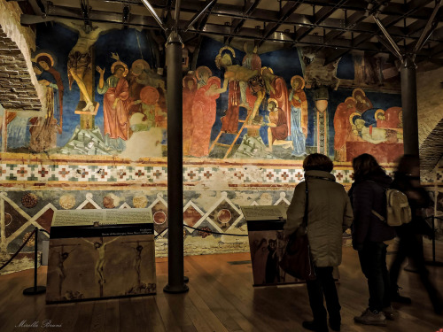 La “cripta” del Duomo di SienaFoto di Mirella su Flickr